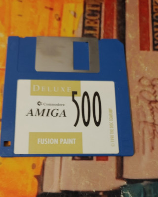 Fusion Paint (1989) Commodore Amiga (Disk) works 16-bit