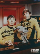 TAKEI KOENIG signed Autogramm 20x25cm STAR TREK in Person autograph ACOA