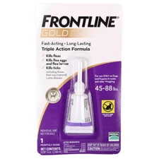 Frontline Gold Dogs 45-88lb | Single dose | *Frontline Plus with extra IGR, tick