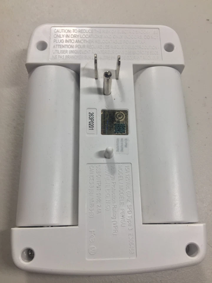 CyberPower P6WSU Wall Tap Surge Protector - Image 2 of 4