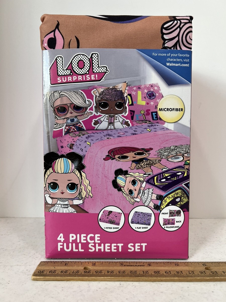 Sheet Set Walmart Lol Sheets LOL Surprise Kids Twin Sheet Set