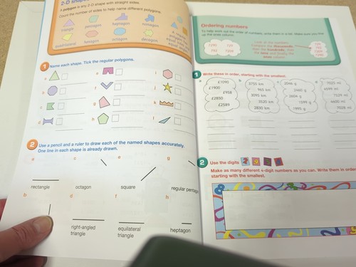 Math's English Age 8-9 Key Stage 2 Activity Book Letts Make It Easy New - Picture 5 of 13