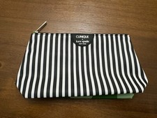 Clinique X Kate Spade New York Makeup Travel Toiletry Bag Cosmetic Pouch