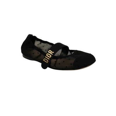 dior baby d ballet flats