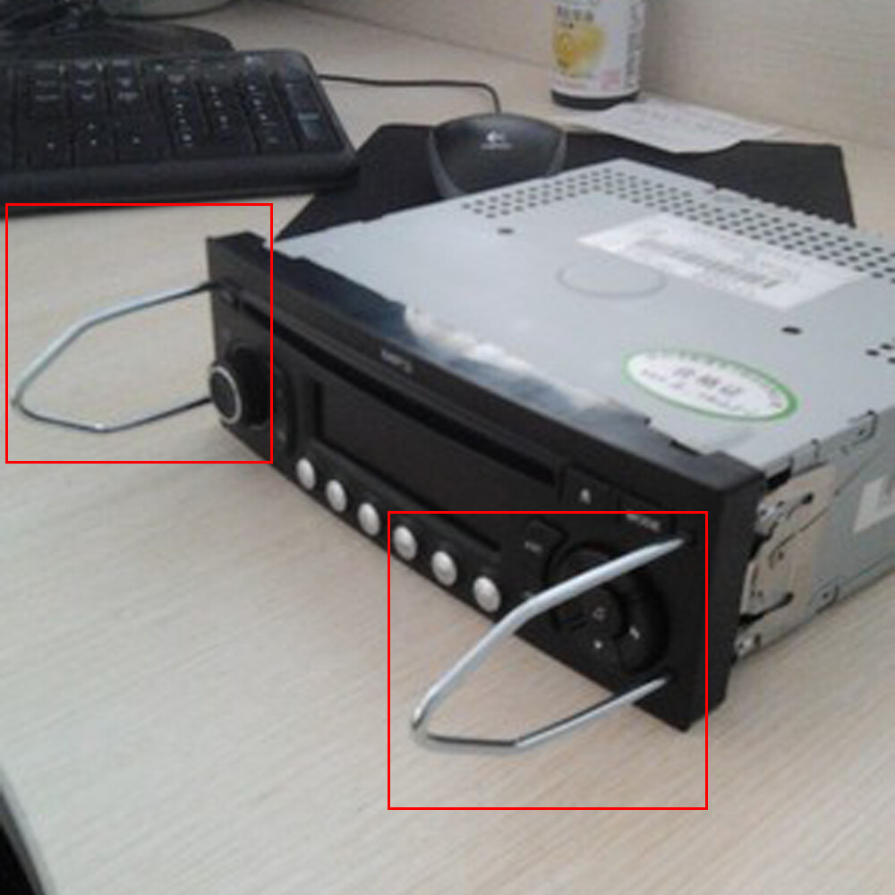 2x Car Radio Stereo Release Removal Tool Keys Car Interior Accessories Universal