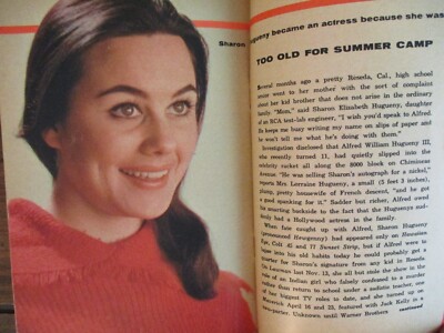 Jun-1961 TV Guide(SHARON HUGUENY/LISABETH HUSH/HORACE McMAHON/EFREM