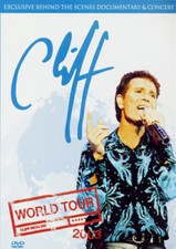 Cliff Richard: World Tour 2003 DVD (2003) Brian Klein cert E Fast and FREE P & P