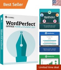 Enhanced WordPerfect Office Suite 2021: Word Processor  Presentation Software