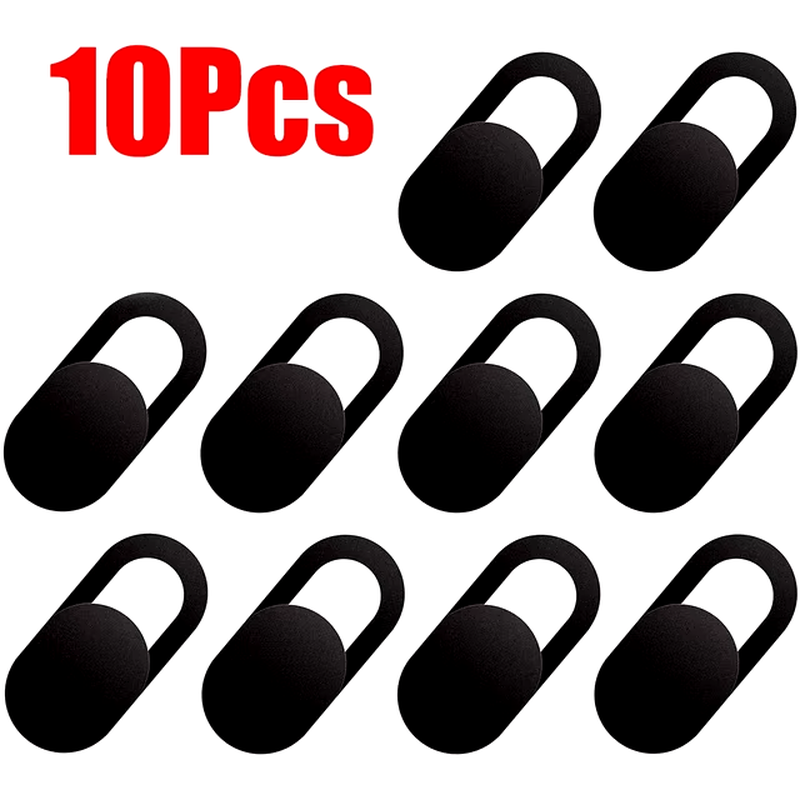 Webcam Cover Shutter Magnet Slider Plastic Camera Cover for Ipad Tablet Web Lapt-image