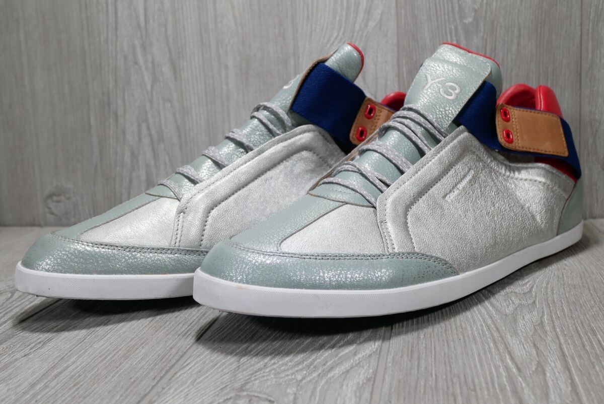 New Rare Adidas Y-3 Yohji Yamamoto Kazuhiri Silver Slip-On New Rare Adidas Y-3 Yohji Yamamoto Kazuhiri Silver Slip-On