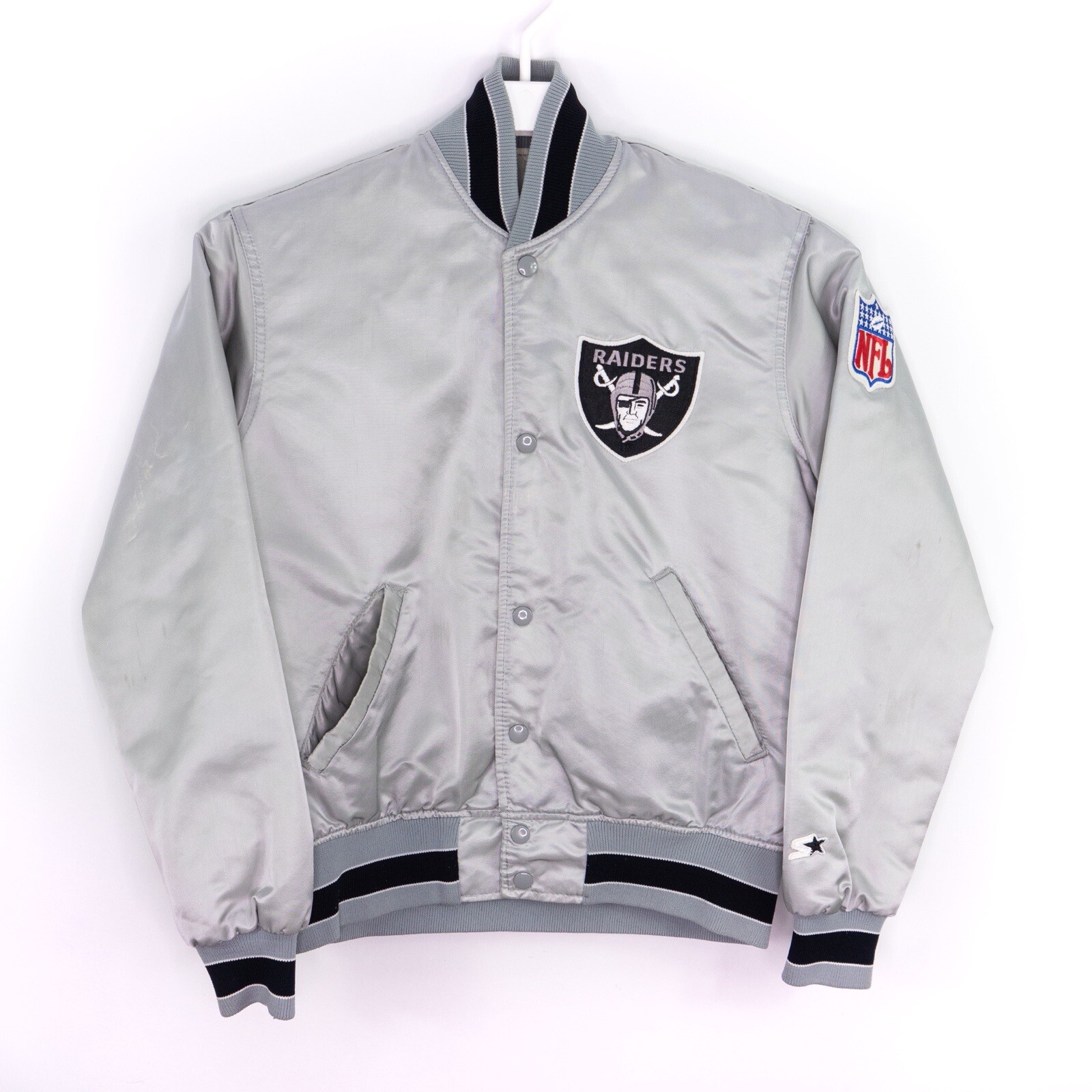 Vintage Oakland Raiders Satin Starter 