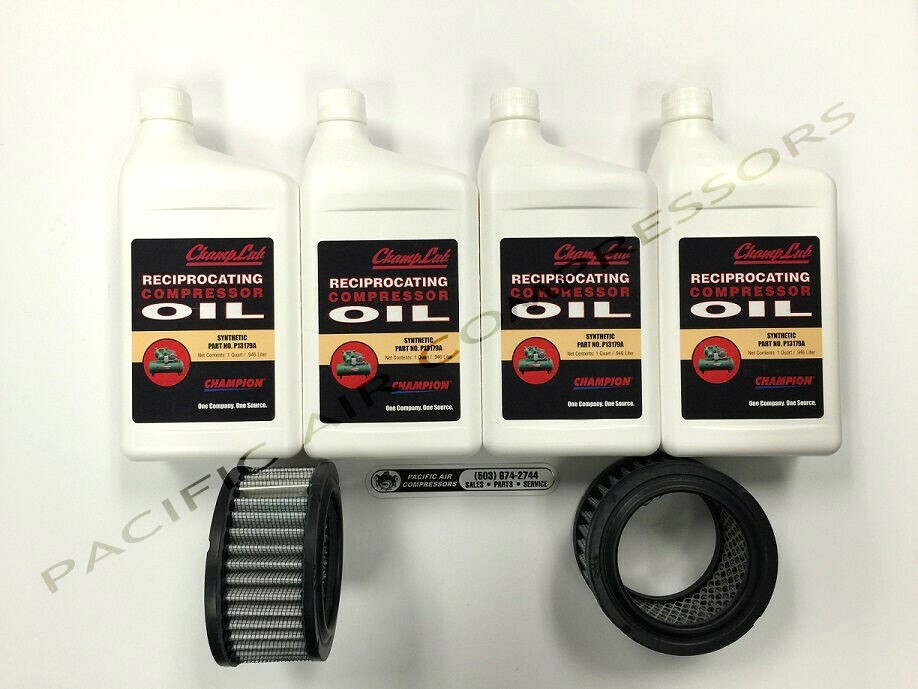 CHAMPION SYNTHETIC OIL SERVICE KIT Z11893 RV-30 / R-30 PUMP