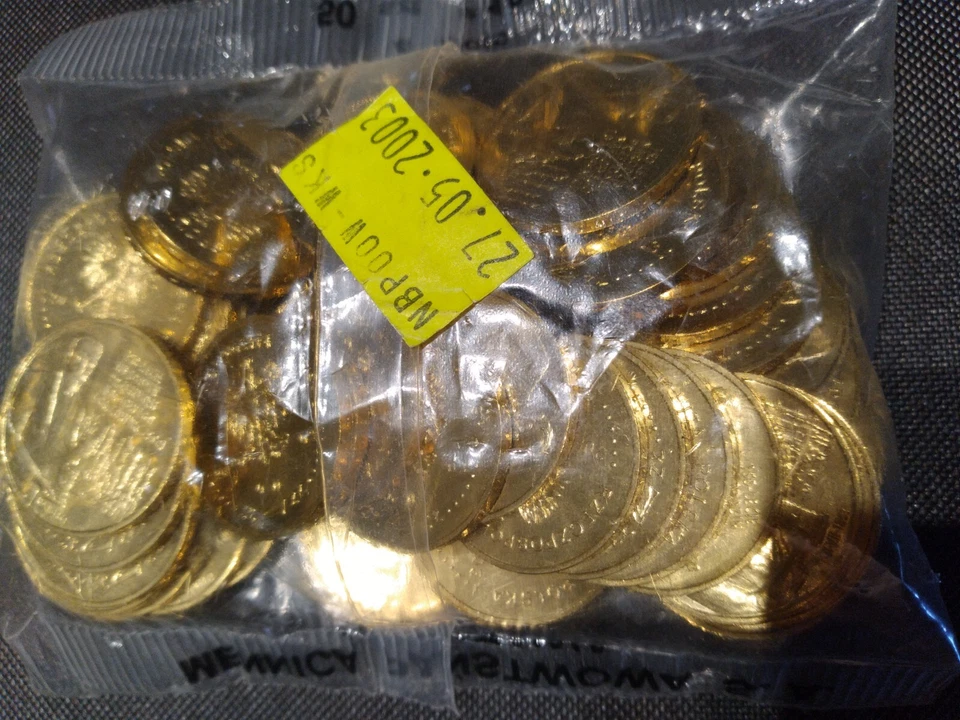 Polaco 2zl 2003 conmemorativo B-UNC en Orig. bolsa de banco "Nordic Gold" coleccionable Foto 4 de 4