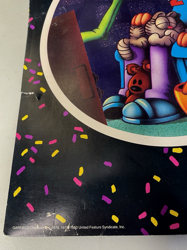 RARE 1980 Garfield Mead Folder Jim Davis Year to Party 10 YR Birthday Portfolio - Picture 14 of 16