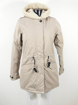 EMBASSY OF BRICKS AND LOGS Damen Winter Jacke Gr S / Beige NEU ( R 4083 )