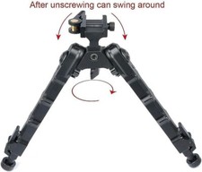 7,5"-9" Verstellbares Zweibein Bolt Action f&uuml;r Picatinny-Schiene Jagd Zweibein