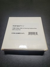 Kanexpro HDMI 1080P USB 2.0 Gaming Capture Box With loop out CONGAMECAPL
