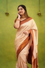 Women's Kanchipuram Art Silk Saree With Blouse Piece