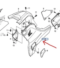 Honda 2020 TRX420/520 Cover Set, Left Side Panel (Type 1) (WL)- 83655-HR3-650ZA