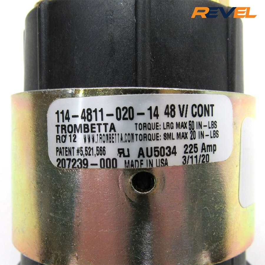 OEM EZGO 48 Volt Solenoid, 96-24 EZGO Cushman 48V DC Golf Cart