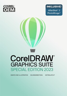 Corel DRAW Graphics Suite - Special Edition 2023 OEM+AfterShot+PhotoMirage / KEY