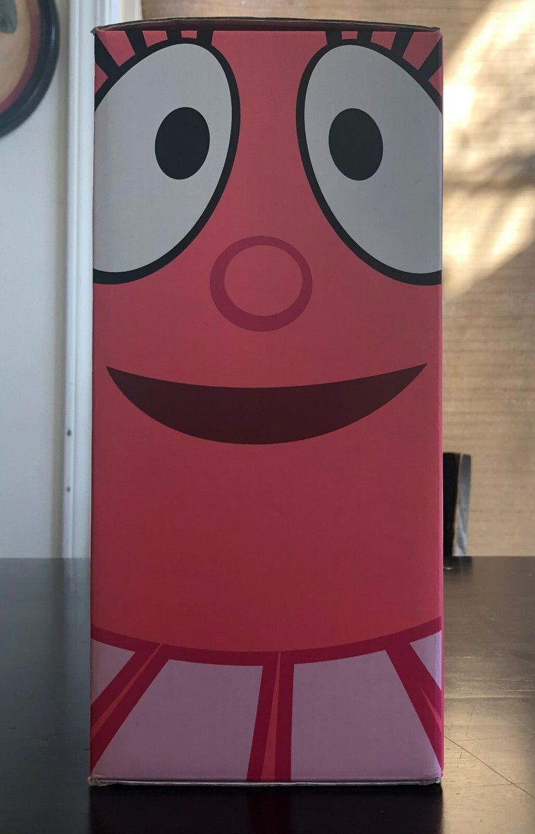 YO GABBA GABBA KIDROBOT VINYL ART FIGURE BOX ONLY - FOOFA - Toy
