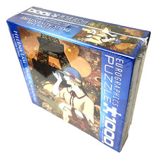 Eurographics 1000 Piece Jigsaw Puzzle Helena Lam Paris Adventure, MADE IN USA