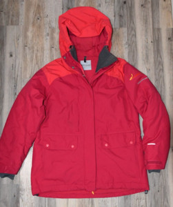 Parka Didriksons Nora Wns Storm System - Taille 44 Rouge - Occasion Très Bon état - Veste Doublée