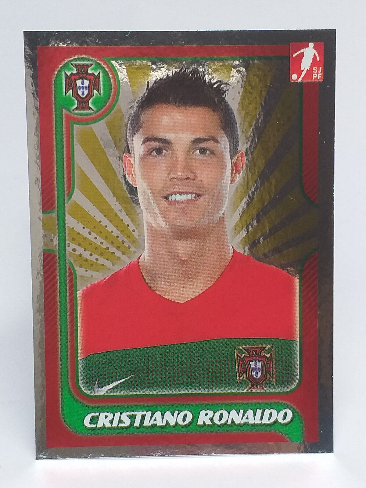 CRISTIANO RONALDO 2010-11 PANINI #343 FUTEBOL PORTUGAL STICKERS