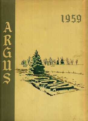 Argus 1959 Oklahoma College for Women Yearbook Chickasha