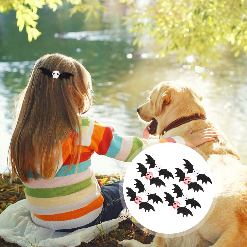 Halloween Fledermaus Haarspangen - 2er Set Für Grusel-Looks