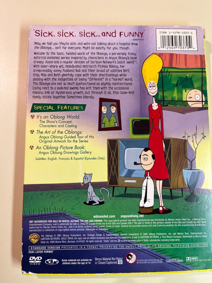 The Oblongs: The Complete Twisted Series DVD 2-Disc Set with Special Features The Oblongs: The Complete Twisted Series DVD 2-Disc Set with Special Features