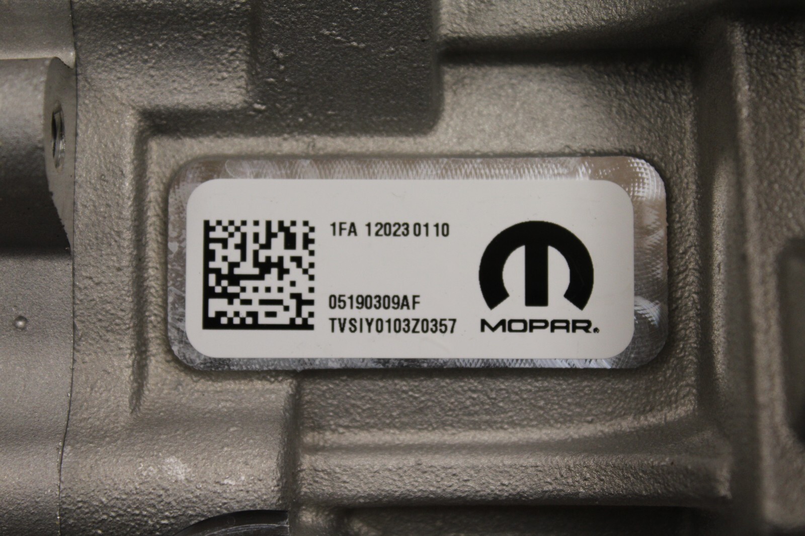 Mopar 2022-2023 Jeep Grand Cherokee 2.0L L4 Hybrid Alternator Part 