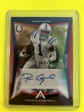 2022 Panini Chronicles Ascension Parris Campbell Auto 64/100 Colts #ASC-PAC