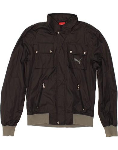 PUMA Mens Bomber Jacket UK 36 Small Black BY22