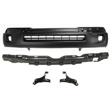 Front Bumper Cover Kit For 1998-00 Toyota Tacoma 4wd Primed With Fog Light Holes