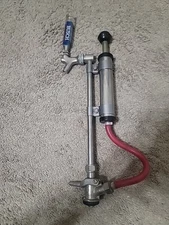 VINTAGE Busch  MICRO MATIC HEAVY DUTY BEER KEG TAP WITH PUMP AND SPOUT  