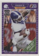 2021 Leaf Pro Set Metal Purple Wave 33/35 Asim Rose Jr #06 a8x