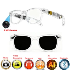 Camera glasses smart glasses with camera and bluetooth and Translate