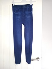 Unbranded Blue Stretchy Jeggings For Ladies Size L