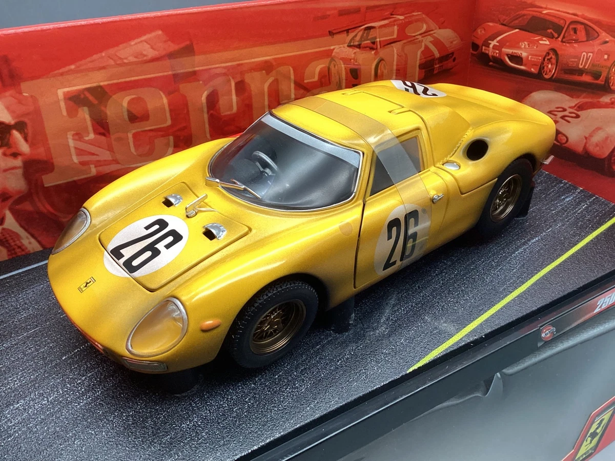 Diecast model cars Ferrari 250 LM 1965 1/18 Hot Wheels LM 1965 no.26 dumay/gosselin 24h le mans