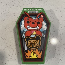 NEW collectable Deddy Bears Coffin Series 4 Hank Hotpot 6-Inch Plush-mystery