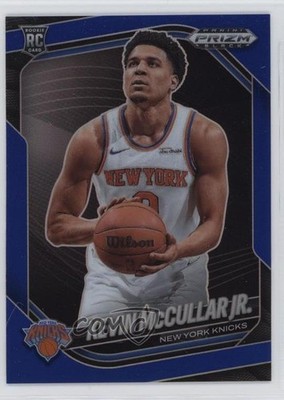 2024-25 Panini Prizm Black Blue 134/199 Kevin McCullar Jr #246 Rookie RC 3zq