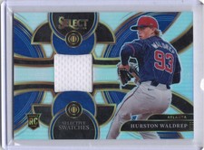 2024 Panini Select #SS-HW Hurston Waldrep Selective Swatches