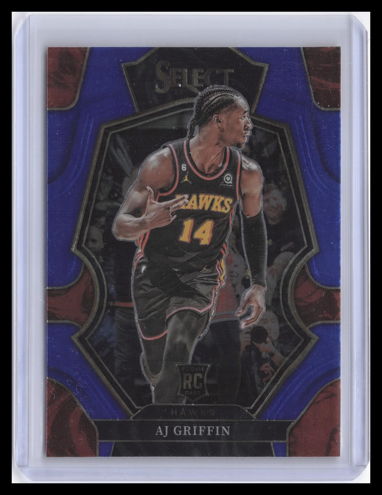 2022-23 Panini Select #198 AJ Griffin Blue Prizms