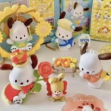 MINISO Sanrio Pochacco Flower & Childhood  Blind Box Figure Toys Confirmed #TRC