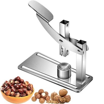 Nussknacker Kastanienknacker Edelstahl Robust Walnuss Haselnuss Kuechenhelfer