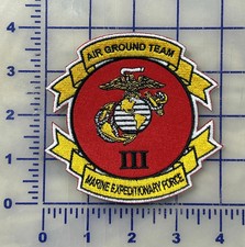 Officially Licensed USMC 3rd Marine Expeditionary Force MEF Patch