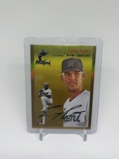 Eury Perez Topps Chrome 172 Gold RC /50