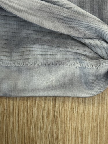 Lululemon Swiftly Tech Shirt Womens 4 Gray Short Sleeve Active Yoga Workout EUC - Picture 7 of 13